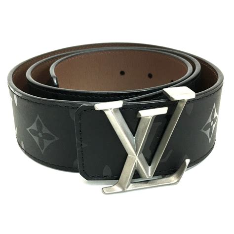 louis vuitton black belt|black louis vuitton belt men's.